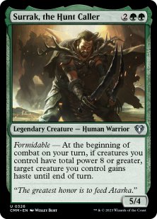 Surrak, the Hunt Caller (foil)