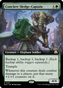 Conclave Sledge-Captain (extended art)