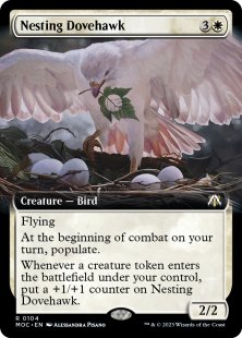 Nesting Dovehawk (extended art)