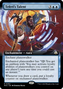 Teferi's Talent (extended art)