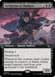 Archpriest of Shadows (foil) (extended art)