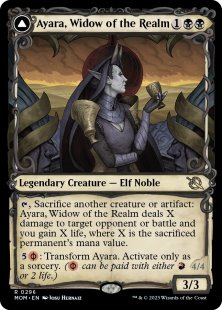 Ayara, Widow of the Realm (showcase)