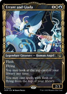 Errant and Giada (foil) (showcase)