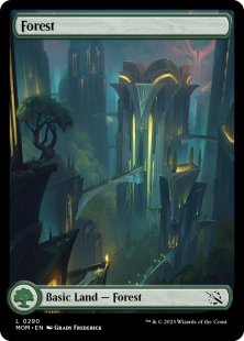 Forest (#290) (foil) (full art)