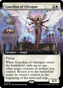 Guardian of Ghirapur (foil) (extended art)