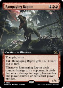 Rampaging Raptor (extended art)