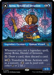 Rona, Herald of Invasion (foil) (showcase)