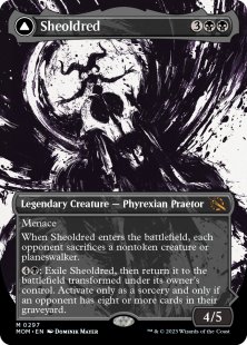 Sheoldred (foil) (borderless)