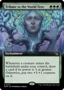 Tribute to the World Tree (foil) (extended art)