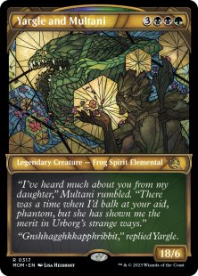 Yargle and Multani (foil) (showcase)