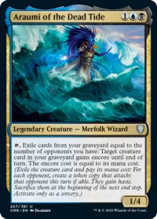 Araumi of the Dead Tide (foil)