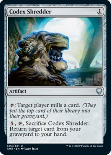 Codex Shredder (foil)