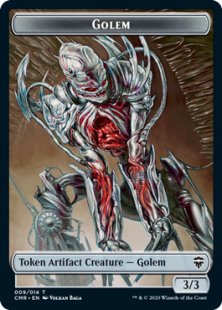 Golem token (foil) (3/3)