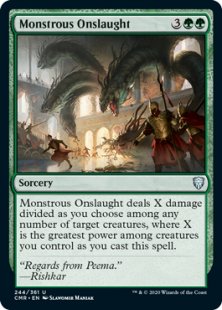 Monstrous Onslaught (foil)