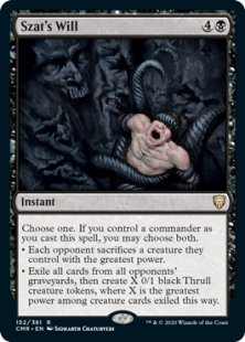 Szat's Will (foil)