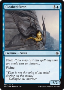 Cloaked Siren (foil)