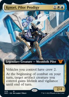 Kotori, Pilot Prodigy (extended art)