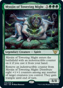 Myojin of Towering Might (foil)