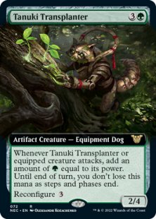 Tanuki Transplanter (extended art)