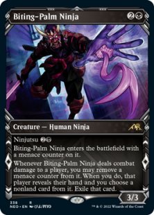 Biting-Palm Ninja (foil) (showcase)