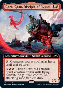 デュエルマスターズ goro Goro-Goro, Disciple of Ryusei - Kamigawa: Neon Dynasty | Bazaar of