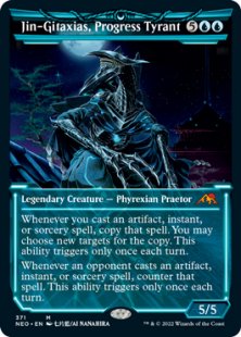 Jin-Gitaxias, Progress Tyrant (foil) (showcase)