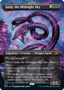 Junji, the Midnight Sky (foil) (borderless)