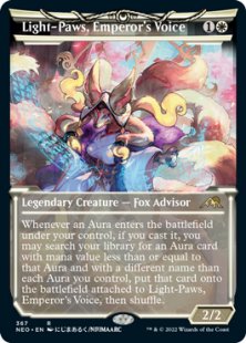 Light-Paws, Emperor's Voice (foil) (showcase)