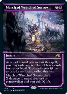 March of Wretched Sorrow (foil) (showcase)