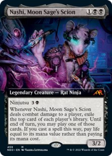 Nashi, Moon Sage's Scion (foil) (extended art)