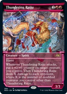 Thundering Raiju (showcase)