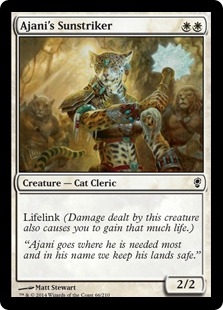 Ajani's Sunstriker (foil)