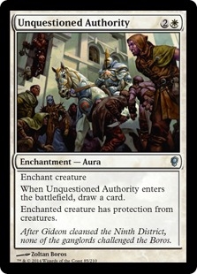 Unquestioned Authority (foil)