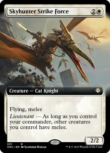 Skyhunter Strike Force (foil) (extended art)