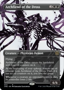 Archfiend of the Dross (#304) (foil) (borderless)