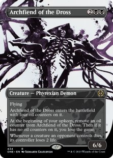 Archfiend of the Dross (#434) (step-and-compleat-foil) (borderless)