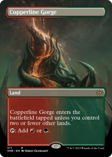 Copperline Gorge (foil) (borderless)