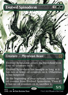 Evolved Spinoderm (#452) (step-and-compleat-foil) (borderless)