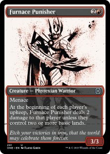 Furnace Punisher (#291) (foil) (showcase)