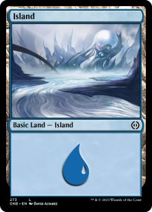 Island (#273) (foil)