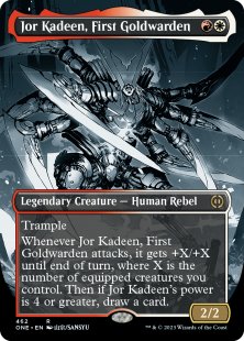 Jor Kadeen, First Goldwarden (#462) (step-and-compleat-foil) (borderless)