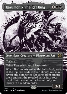 Karumonix, the Rat King (#307) (borderless)