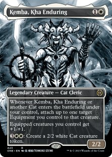 Kemba, Kha Enduring (#423) (step-and-compleat-foil) (borderless)
