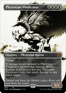 Phyrexian Vindicator (#300) (borderless)