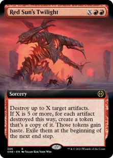 Red Sun's Twilight (foil) (extended art)