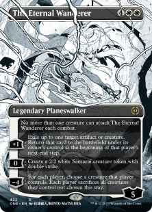 The Eternal Wanderer (#422) (step-and-compleat-foil) (borderless)
