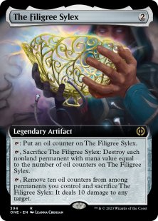 The Filigree Sylex (foil) (extended art)