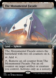 The Monumental Facade (foil) (extended art)