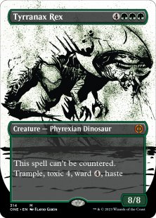 Tyrranax Rex (#314) (foil) (borderless)