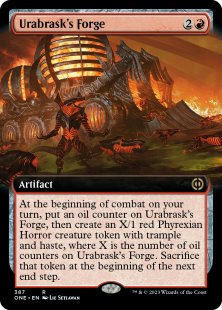 Urabrask's Forge (foil) (extended art)